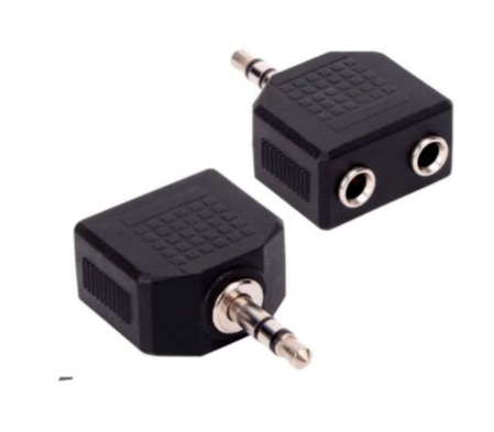 Head Phone Splitter Dual Adaptor