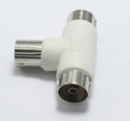 TV Antanna Jack T Connector