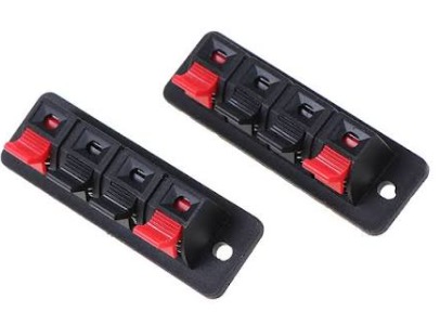 Speaker Terminal 4 Clips Square
