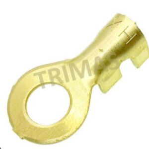 Brass Terminal Clip O-Type 19mm