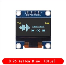 OLED 0.96BLUE 4PIN