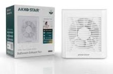 Akko Star Exhaust Fan Plastic 6"