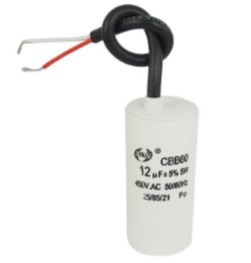 Motor Cap Wire Type 400V 12uf