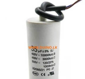 Motor Cap Wire Type 400V 35uf