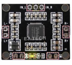 PAM 8610 AMP MODULE WITH VOLUE ARD NO 300564
