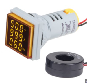 Digital Panel Meter Vol+Amp+Herts