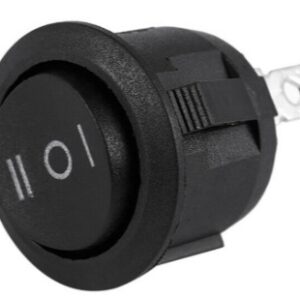 Rocker Switch Round 3 Stups QY602-101