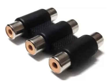 1 RCA AV Female Coupler