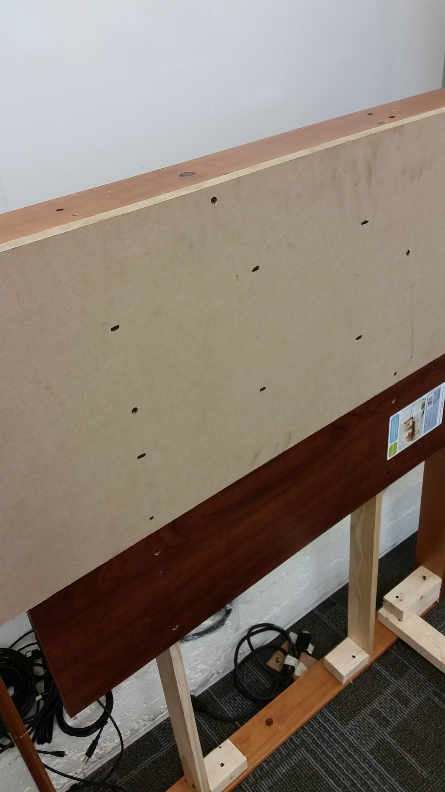 Representative wall-mount bracket